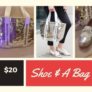 Glamorous bargains shoe and designer bag $20 special